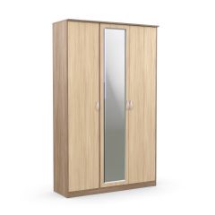 Шкаф 3-х створчатый Дуэт Люкс с зеркалом в Стрежевом - strezevoi.mebel24.online | фото 5