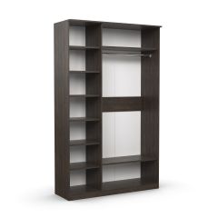 Шкаф 3-х створчатый Дуэт Люкс с зеркалом в Стрежевом - strezevoi.mebel24.online | фото 2