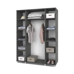 ЕВА Шкаф 4-х дверный Е40 в Стрежевом - strezevoi.mebel24.online | фото 8