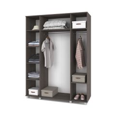 ЕВА Шкаф 4-х дверный Е41 в Стрежевом - strezevoi.mebel24.online | фото 2
