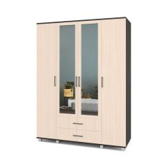 ЕВА Шкаф 4-х дверный Е43 в Стрежевом - strezevoi.mebel24.online | фото 3