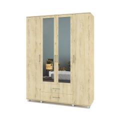 ЕВА Шкаф 4-х дверный Е43 в Стрежевом - strezevoi.mebel24.online | фото 5