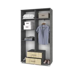 КАРИНА Шкаф 4-х дверный К43 в Стрежевом - strezevoi.mebel24.online | фото 8