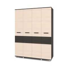 ВИОРА Шкаф 4-х дверный В40 в Стрежевом - strezevoi.mebel24.online | фото 3