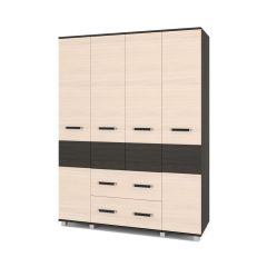 ВИОРА Шкаф 4-х дверный В43 в Стрежевом - strezevoi.mebel24.online | фото 3
