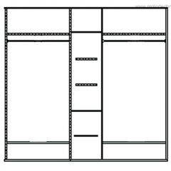 Шкаф для одежды Лика (ММ-137-01/05Б) в Стрежевом - strezevoi.mebel24.online | фото 3