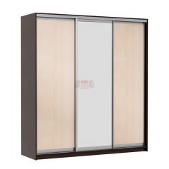 МИРАЖ 17.1 (620) 1 зеркало Шкаф для платья и белья в Стрежевом - strezevoi.mebel24.online | фото
