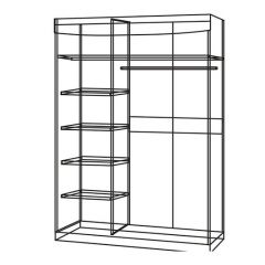 Шкаф-купе 1600 без зеркала "Мария-Луиза 6.16" в Стрежевом - strezevoi.mebel24.online | фото 4