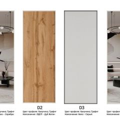 Шкаф-купе 1600 серии SOFT D6+D6+B2+PL3 (2 ящика+2штанги) профиль «Капучино» в Стрежевом - strezevoi.mebel24.online | фото 9