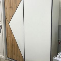 Шкаф-купе 1600 серии SOFT D8+D2+B2+PL4 (2 ящика+F обр.штанга) профиль «Графит» в Стрежевом - strezevoi.mebel24.online | фото 5