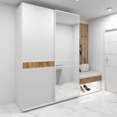 Шкаф-купе 1800 серии SOFT D6+D4+B2+PL2 (2 ящика+1штанга+1 полка) профиль «Капучино» в Стрежевом - strezevoi.mebel24.online | фото 5