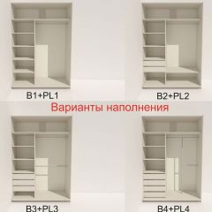 Шкаф-купе 1800 серии SOFT D6+D4+B2+PL2 (2 ящика+1штанга+1 полка) профиль «Капучино» в Стрежевом - strezevoi.mebel24.online | фото 7