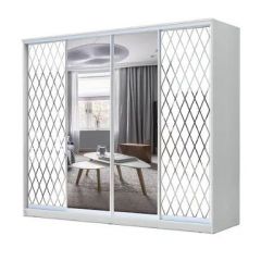 Шкаф-купе ХИТ 23-24/2-6556 (620) в Стрежевом - strezevoi.mebel24.online | фото