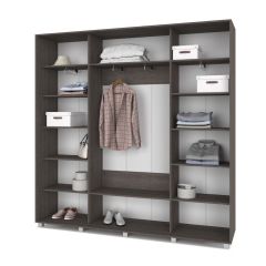 МАРТИН Шкаф-купе Анкор темный (2200*450) М421 в Стрежевом - strezevoi.mebel24.online | фото 2