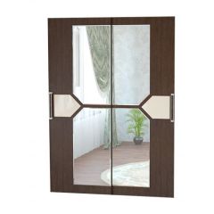 Шкаф-купе ПШ-2.9 1500 Фасад СТРЕЛКА (ВЕНГЕ стрелка беж) в Стрежевом - strezevoi.mebel24.online | фото 3