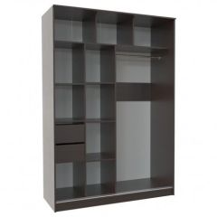 Шкаф-купе ПШ-2.9 1800 Фасад СТРЕЛКА (ВЕНГЕ стрелка беж) в Стрежевом - strezevoi.mebel24.online | фото 2
