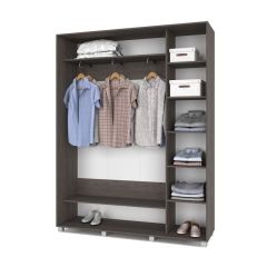 РОЛАНД Шкаф-купе Анкор темный (450*1700) Р471 в Стрежевом - strezevoi.mebel24.online | фото 3