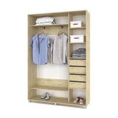 РОЛАНД Шкаф-купе Ирландский дуб (450*1200) Р421 в Стрежевом - strezevoi.mebel24.online | фото 4