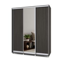 РОЛАНД Шкаф-купе с зеркалом Венге (450*1800) Р482 в Стрежевом - strezevoi.mebel24.online | фото 4