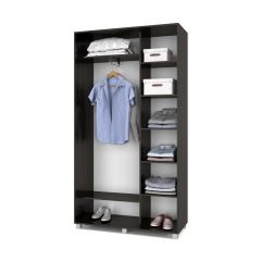РОЛАНД Шкаф-купе Венге (450*1200) Р421 в Стрежевом - strezevoi.mebel24.online | фото 2