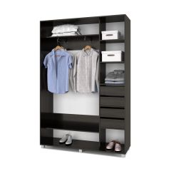 РОЛАНД Шкаф-купе Венге (450*1200) Р421 в Стрежевом - strezevoi.mebel24.online | фото 4