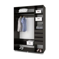 РОЛАНД Шкаф-купе Венге (600*1500) Р651 в Стрежевом - strezevoi.mebel24.online | фото 4