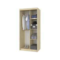 ТОМАС Шкаф-купе с зеркалом Ирландский дуб Т22 в Стрежевом - strezevoi.mebel24.online | фото 2