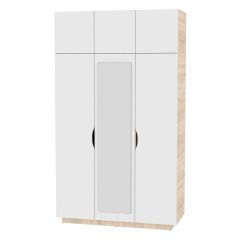 Шкаф с зеркалом "Аврора (H21_M)" в Стрежевом - strezevoi.mebel24.online | фото
