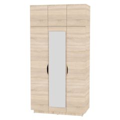 Шкаф с зеркалом "Аврора (H23_M)" в Стрежевом - strezevoi.mebel24.online | фото 5