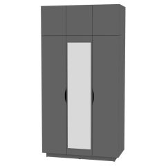 Шкаф с зеркалом "Аврора (H23_M)" в Стрежевом - strezevoi.mebel24.online | фото 20