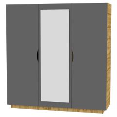 Шкаф с зеркалом "Аврора (H30_M)" в Стрежевом - strezevoi.mebel24.online | фото 19