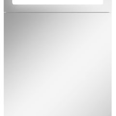 Шкаф-зеркало Аврора 55 левый с подсветкой LED Домино (DV8003HZ) в Стрежевом - strezevoi.mebel24.online | фото 4