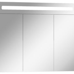 Шкаф-зеркало Аврора 85 с подсветкой LED Домино (DV8010HZ) в Стрежевом - strezevoi.mebel24.online | фото