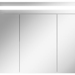 Шкаф-зеркало Аврора 90 с подсветкой LED Домино (DV8011HZ) в Стрежевом - strezevoi.mebel24.online | фото 4