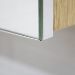 Шкаф-зеркало Мечта 50 Дуб сонома АЙСБЕРГ (DM2318HZ) в Стрежевом - strezevoi.mebel24.online | фото 6