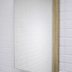 Шкаф-зеркало Мечта 50 Дуб сонома АЙСБЕРГ (DM2318HZ) в Стрежевом - strezevoi.mebel24.online | фото 3