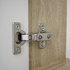 Шкаф-зеркало Мечта 60 Дуб сонома АЙСБЕРГ (DM2319HZ) в Стрежевом - strezevoi.mebel24.online | фото 6