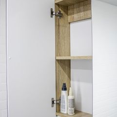 Шкаф-зеркало Мечта 60 Дуб сонома АЙСБЕРГ (DM2319HZ) в Стрежевом - strezevoi.mebel24.online | фото 7
