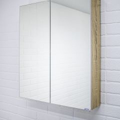 Шкаф-зеркало Мечта 60 Дуб сонома АЙСБЕРГ (DM2319HZ) в Стрежевом - strezevoi.mebel24.online | фото 5