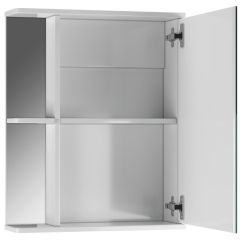 Шкаф-зеркало Норма 1-55 правый АЙСБЕРГ (DA1604HZ) в Стрежевом - strezevoi.mebel24.online | фото 2