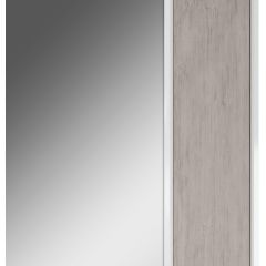 Шкаф-зеркало Uno 60 Дуб серый левый/правый Домино (DU1503HZ) в Стрежевом - strezevoi.mebel24.online | фото 5