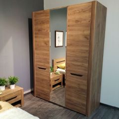 АФИНА Спальный гарнитур Дуб Крафт (модульная) в Стрежевом - strezevoi.mebel24.online | фото 8