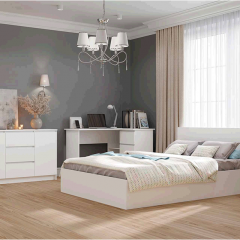 МОРИ Спальный гарнитур (белый) в Стрежевом - strezevoi.mebel24.online | фото 19