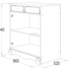 Спальный гарнитур Ольга-1Н (модульная) в Стрежевом - strezevoi.mebel24.online | фото 14