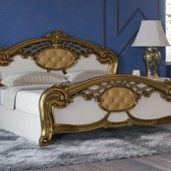 Спальный гарнитур Ольга (модульная) беж/золото в Стрежевом - strezevoi.mebel24.online | фото 6