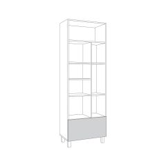 Стеллаж 13.148 Манхеттен в Стрежевом - strezevoi.mebel24.online | фото 2