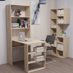 Стеллаж Элемент-1 (дуб сонома) в Стрежевом - strezevoi.mebel24.online | фото 6