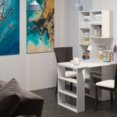 Стеллаж Элемент-2 (белый) в Стрежевом - strezevoi.mebel24.online | фото 5