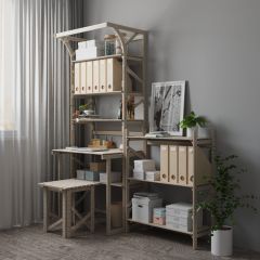 Стеллаж Конструктор Арт.С1000-1 в Стрежевом - strezevoi.mebel24.online | фото 4