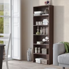 Стеллаж Лофт (Венге) в Стрежевом - strezevoi.mebel24.online | фото